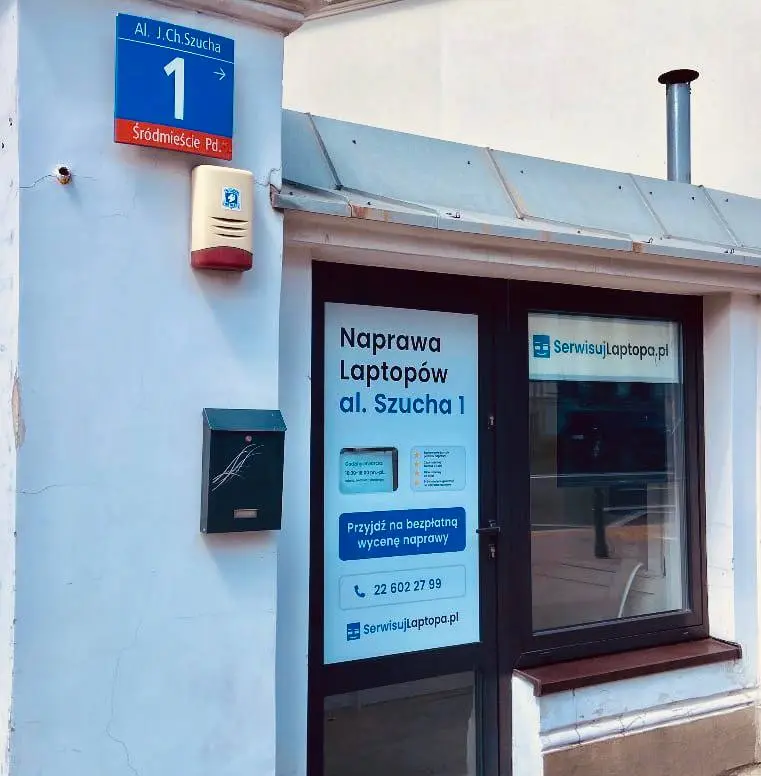 Adres Serwis Laptopów Warszawa Śródmieście, Mokotów Szucha 1